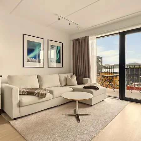 Aurora Vista - City Center Retreat 아파트 트롬쇠
