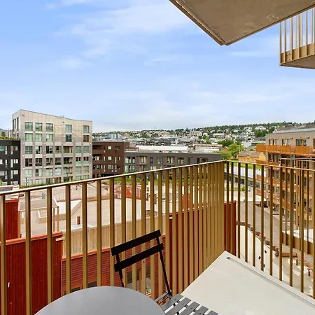 Aurora Vista - City Center Retreat 아파트 트롬쇠